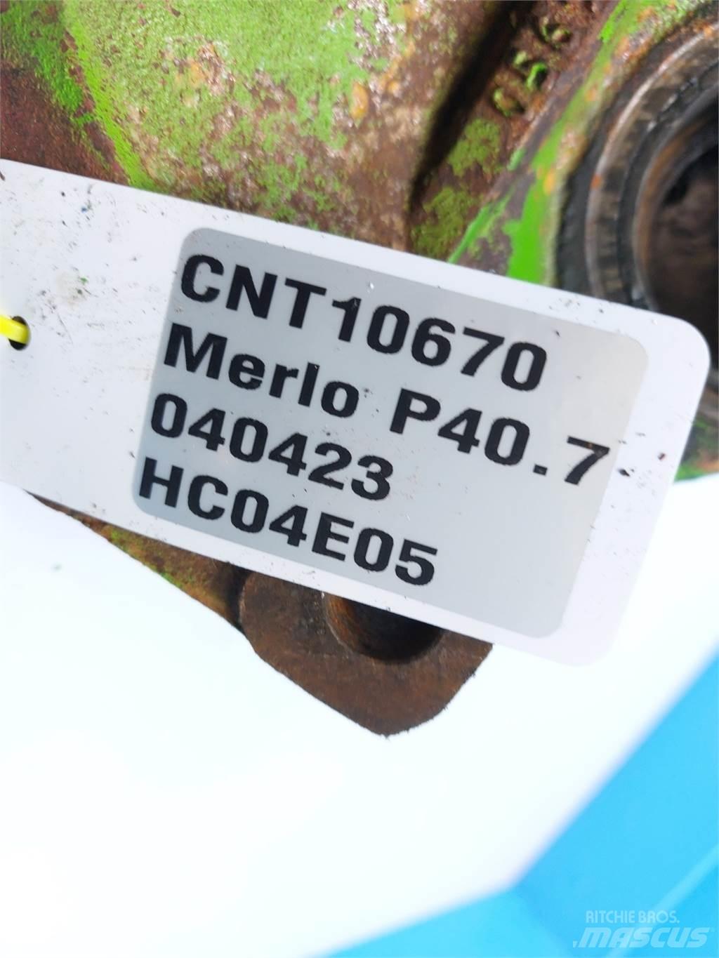 Merlo P41.7 Eixos
