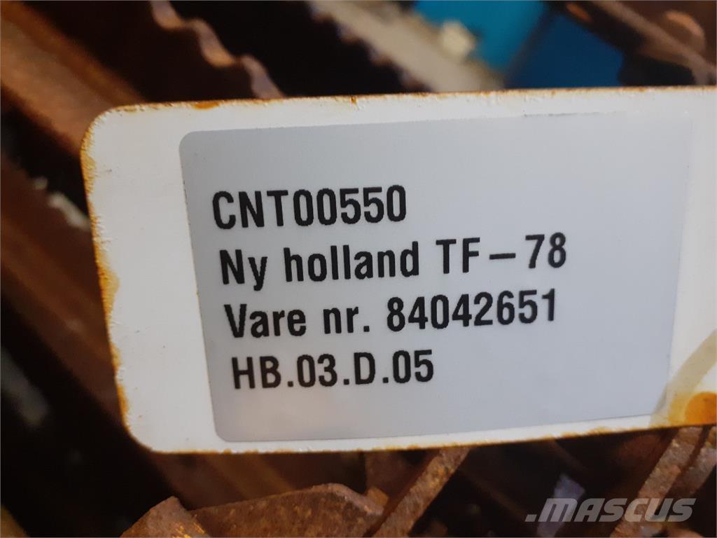 New Holland TF78 Acessórios de ceifeiras debulhadoras