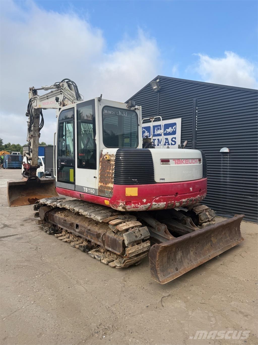 Takeuchi TB1140 Escavadeiras de esteiras