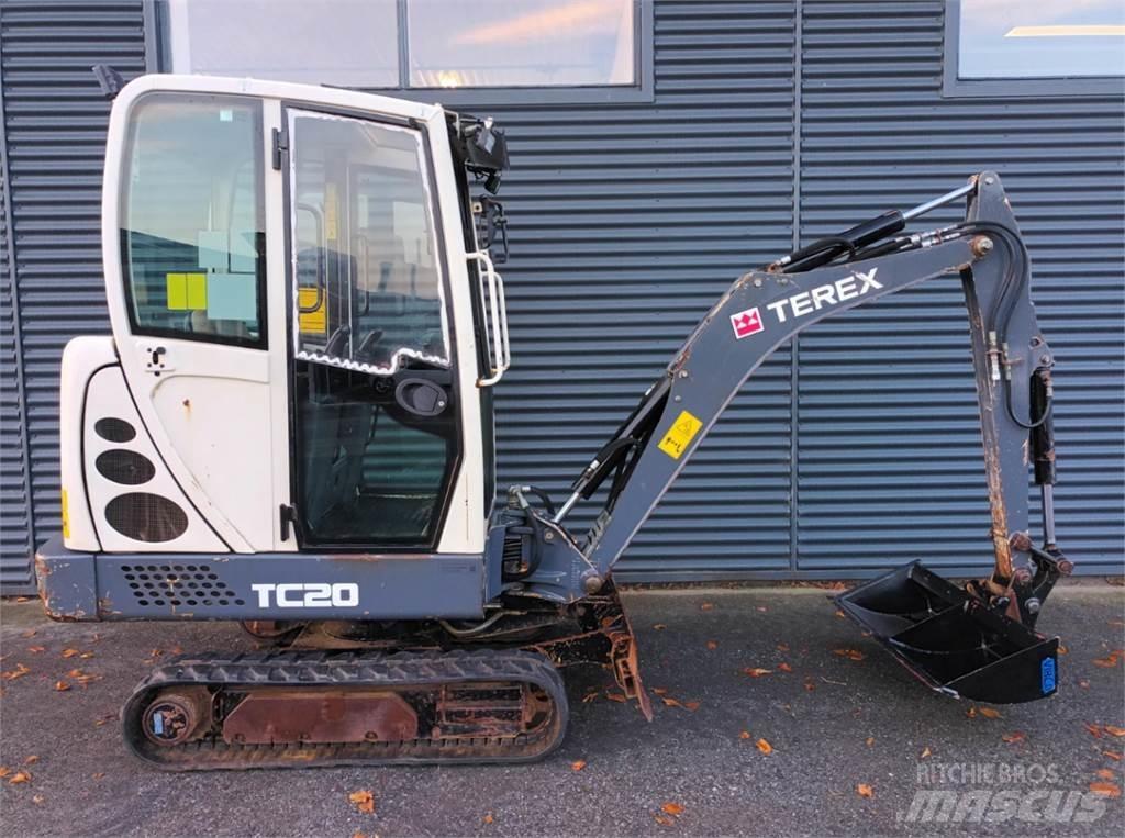 Terex tc20 Miniescavadeiras
