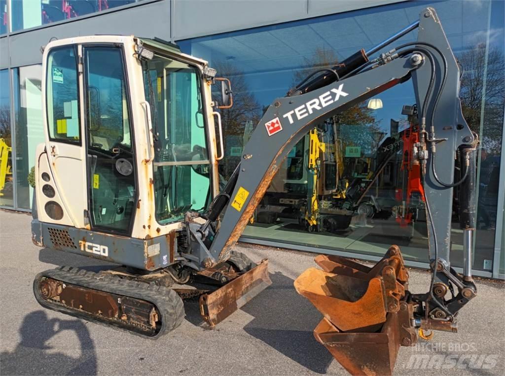 Terex tc20 Miniescavadeiras