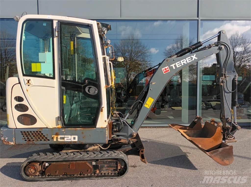 Terex tc20 Miniescavadeiras