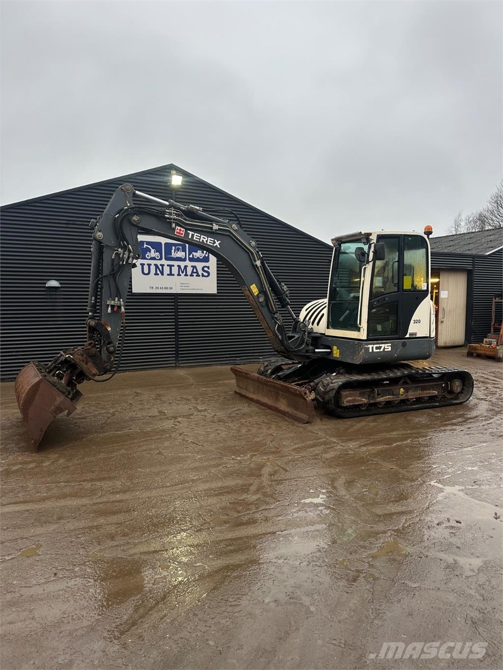 Terex TC75 Escavadeiras de esteiras