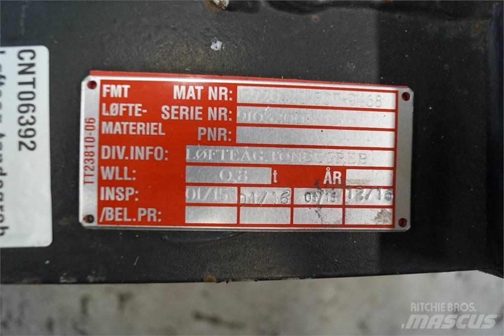  Tøndegrab Peças e equipamento de gruas