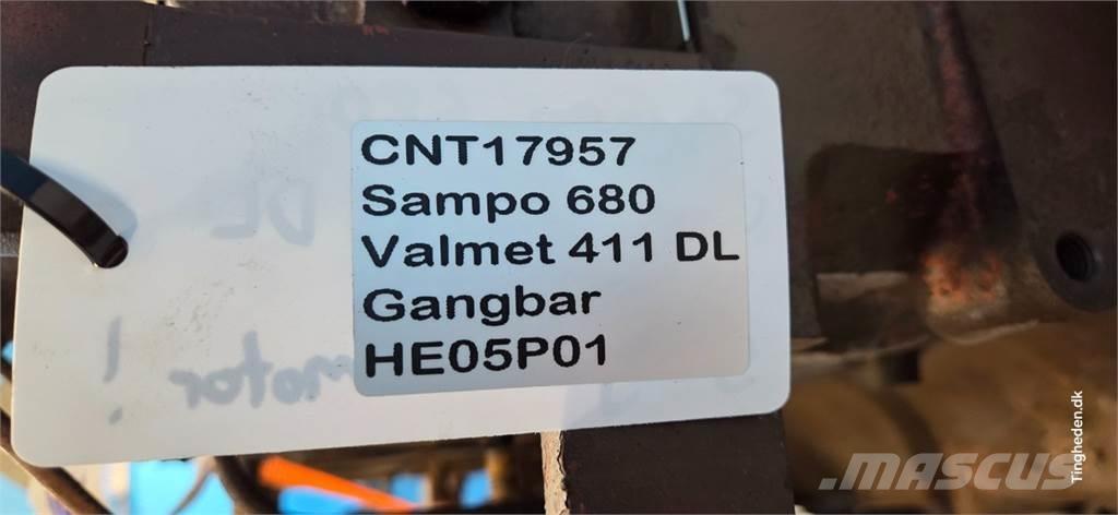 Valmet 411DL Motores agrícolas