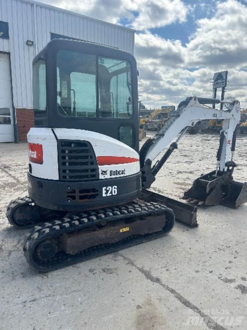 Bobcat E26 Miniescavadeiras
