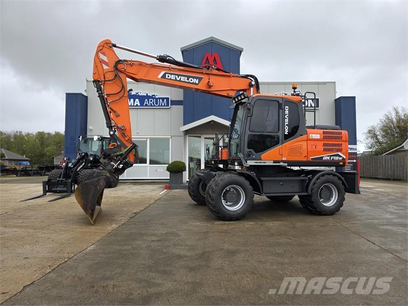 Doosan DX170W-5 Escavadoras de rodas