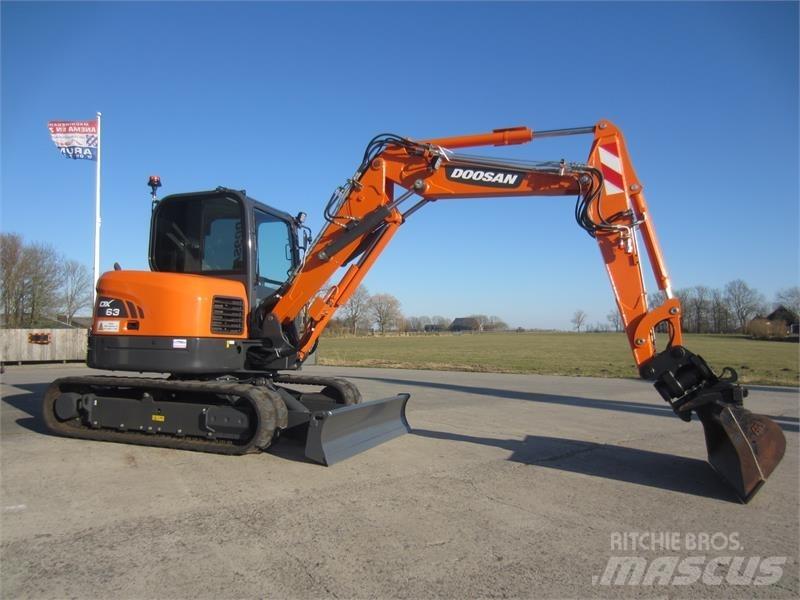 Doosan DX63-3 Miniescavadeiras