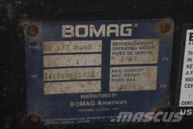 Bomag BW177D-40 Cilindros Compactadores - Outros