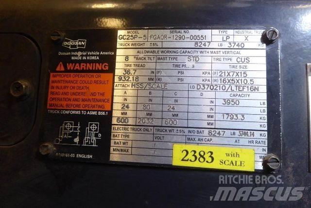 Doosan GC25P-5 Empilhadores - Outros