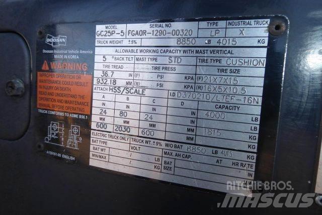 Doosan GC25P-5 Empilhadores - Outros