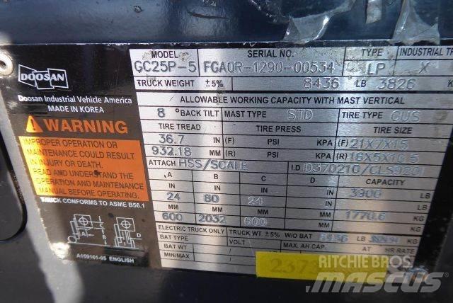 Doosan GC25P-5 Empilhadores - Outros