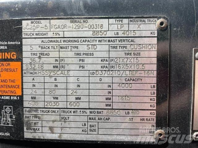 Doosan GC25P-5 Empilhadores - Outros