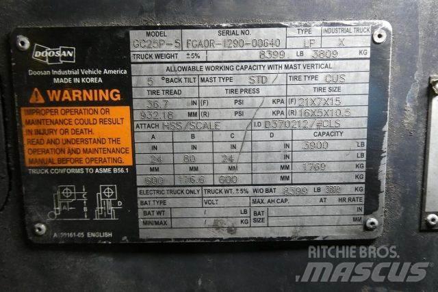 Doosan GC25P-5 Empilhadores - Outros