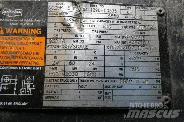 Doosan GC25P-5 Empilhadores - Outros