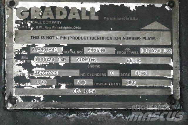 Gradall XL4100 Escavadeiras de esteiras