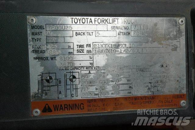 Toyota 7FGCU25 Empilhadores - Outros