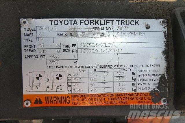 Toyota 7FGCU25 Empilhadores - Outros