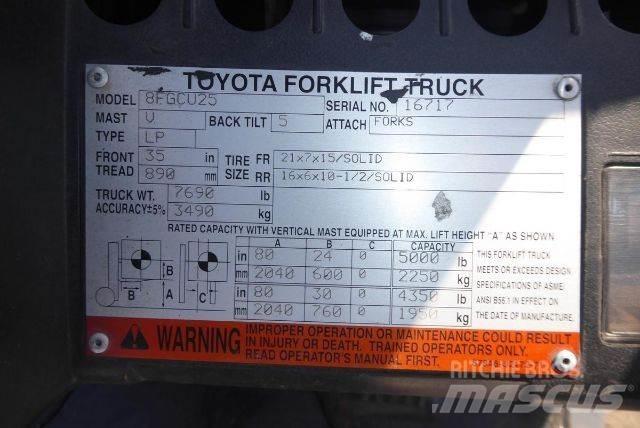Toyota 8FGCU25 Empilhadores - Outros