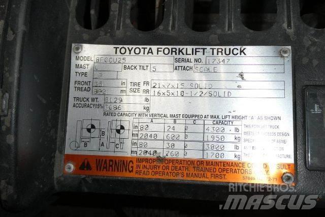 Toyota 8FGCU25 Empilhadores - Outros
