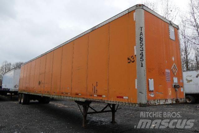 Wabash Dry Van Reboques de caixa fechada