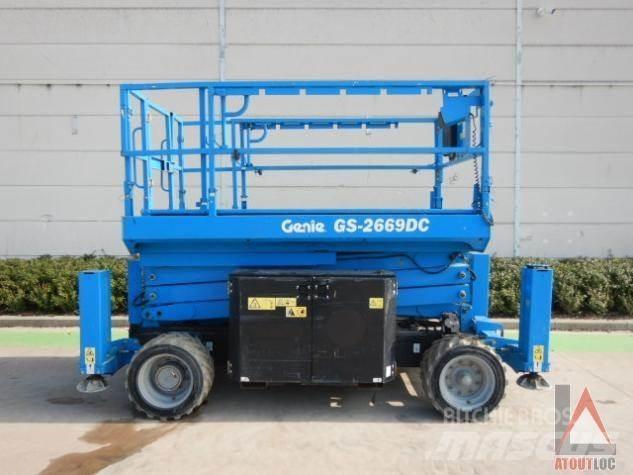 Genie GS-2669DC Elevadores braços articulados
