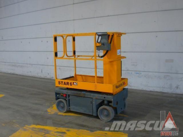Haulotte Star 6 Elevadores braços articulados