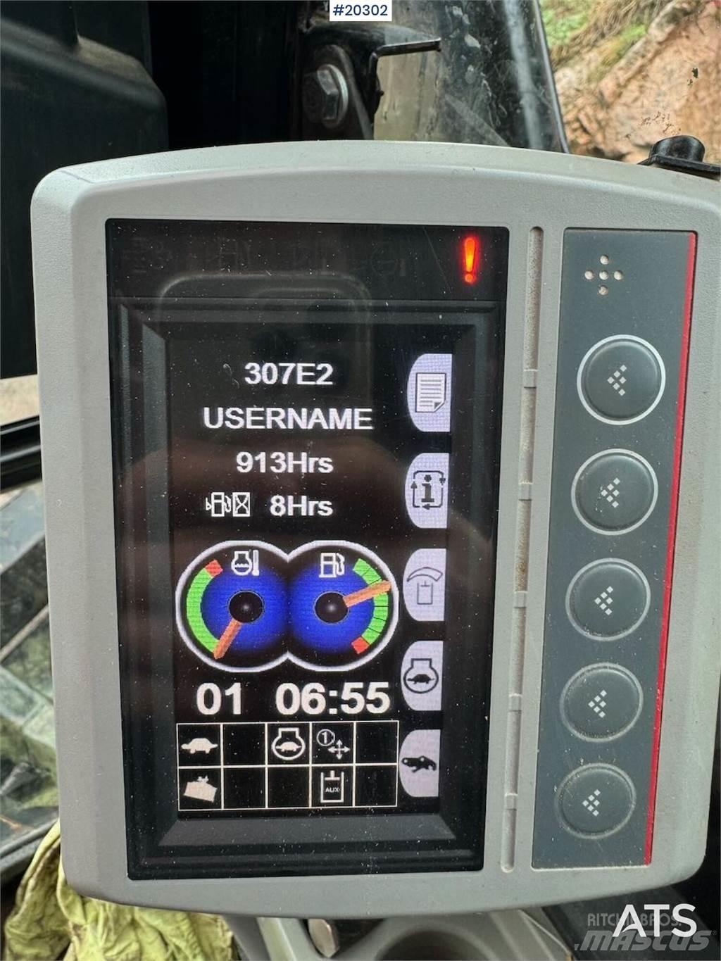 CAT 307E2 Escavadeiras de esteiras
