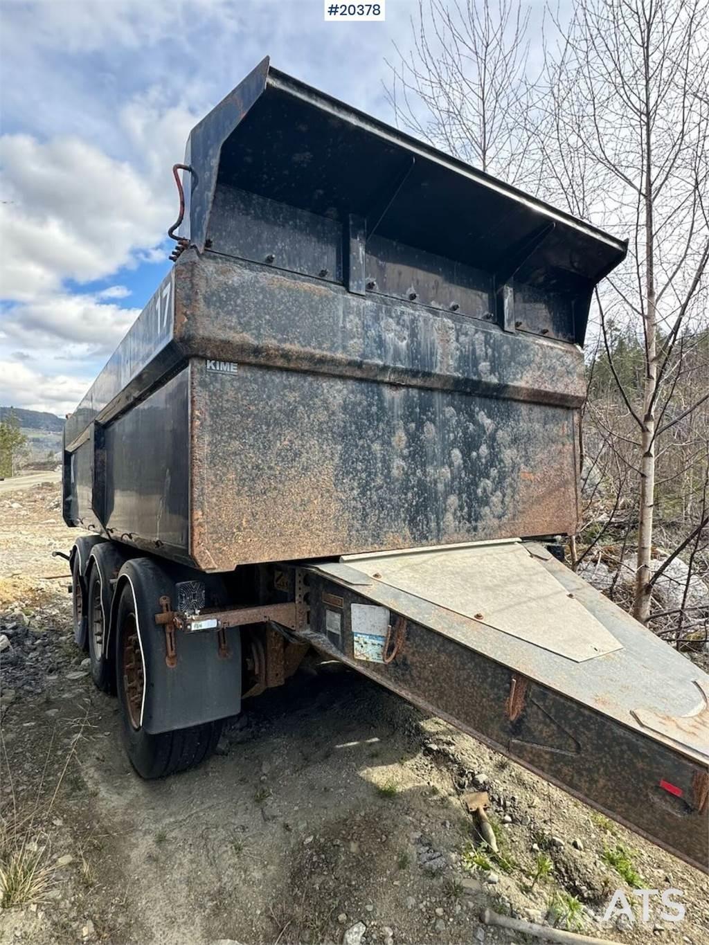  H.M Khmd 24 trailer Reboques basculantes
