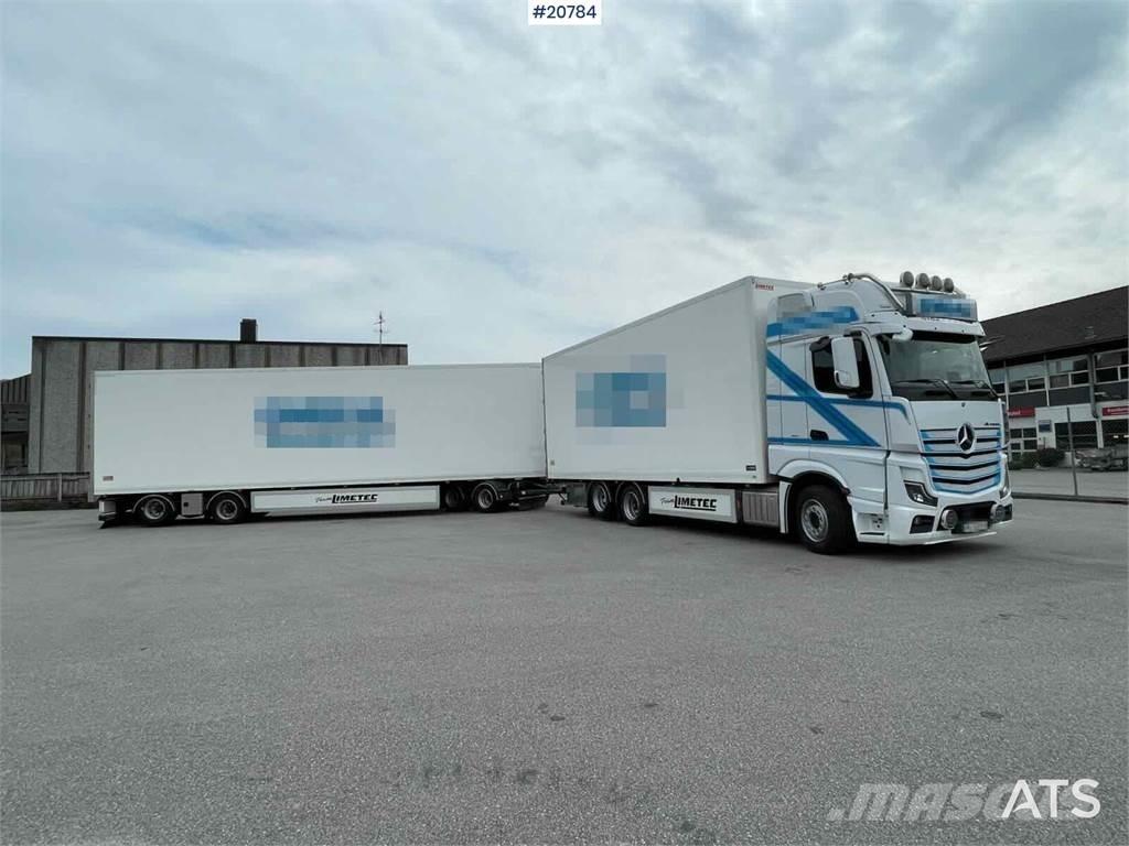 Mercedes-Benz Actros Caminhões de caixa fechada