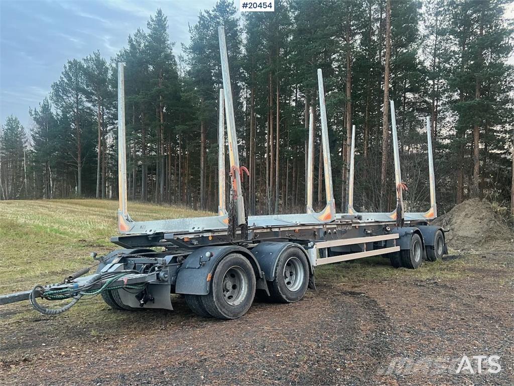  Mjølby Tømmerhenger Reboques de transporte de troncos