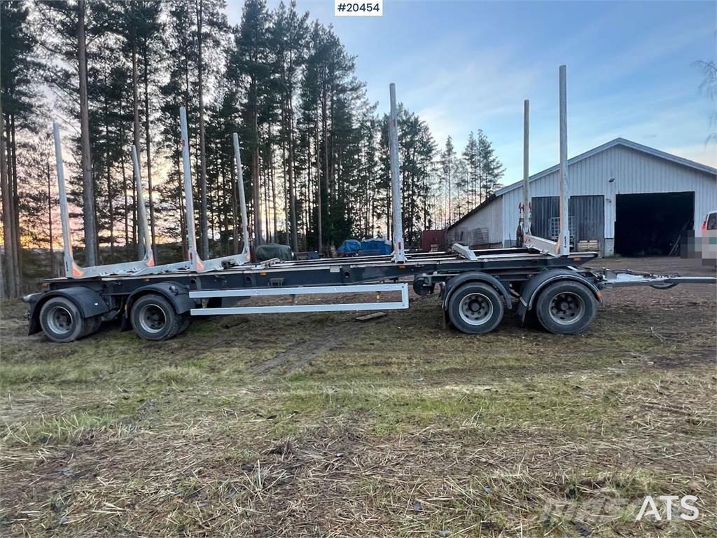 Mjølby Tømmerhenger Reboques de transporte de troncos