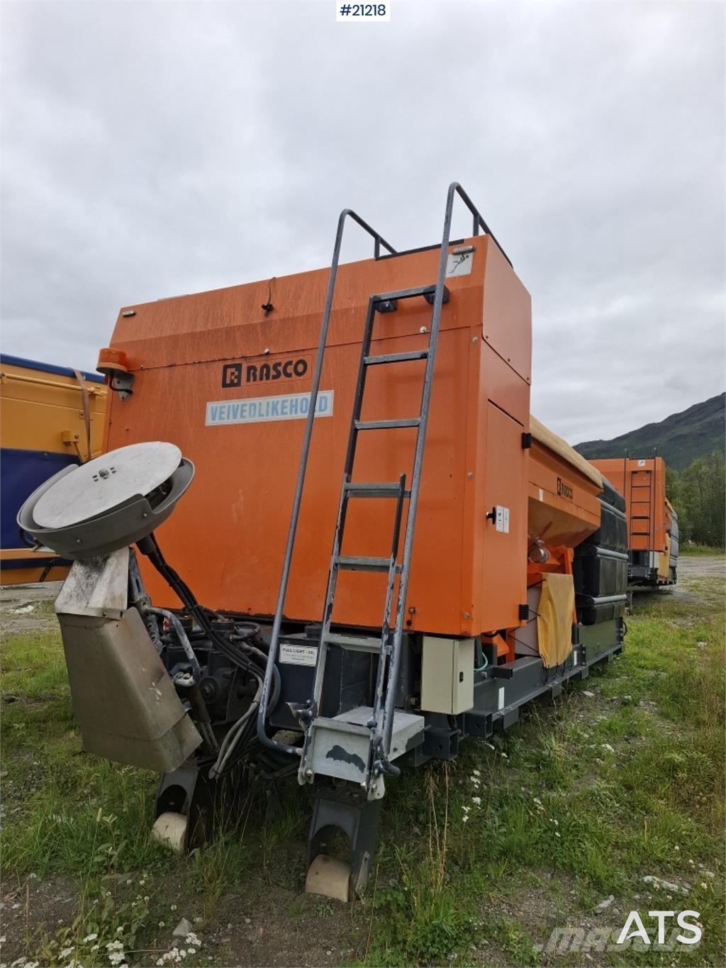 Rasco Solid Espalhadores de areia e sal