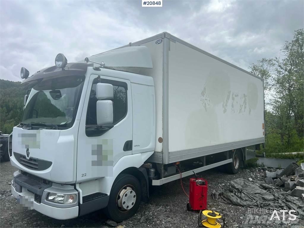 Renault midlum Caminhões de caixa fechada