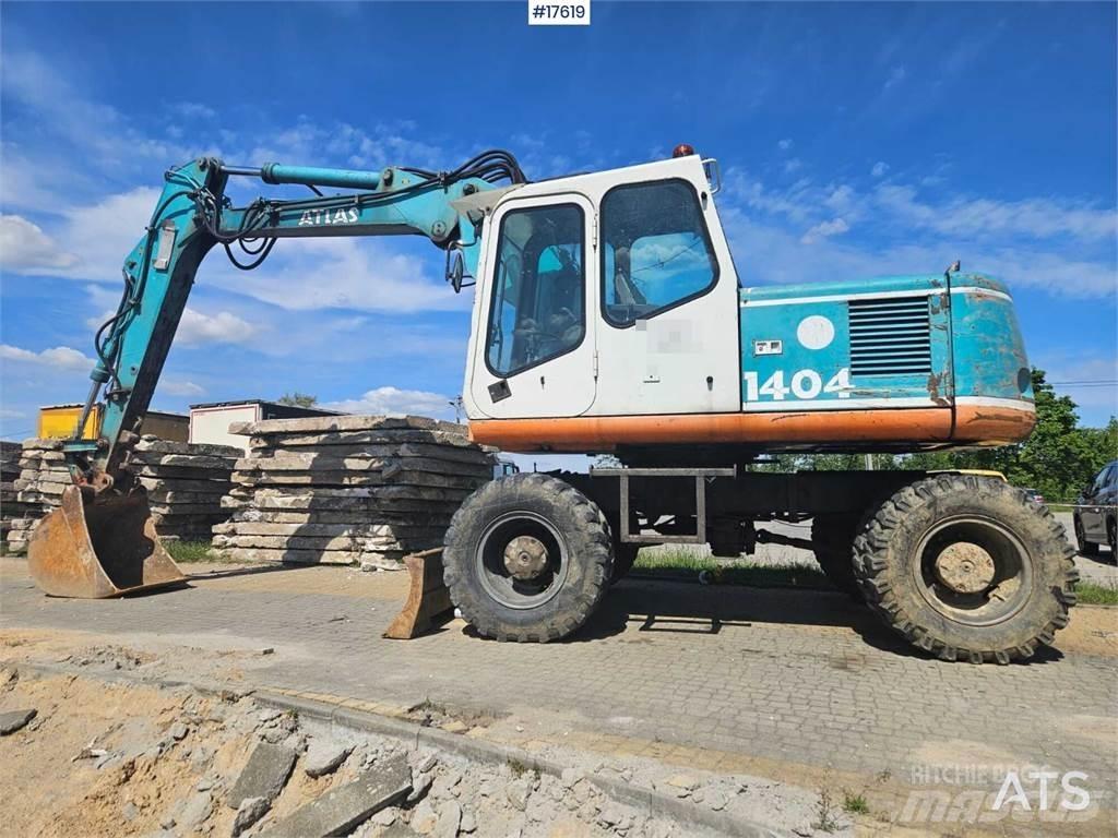 Atlas 1404 Escavadoras de rodas