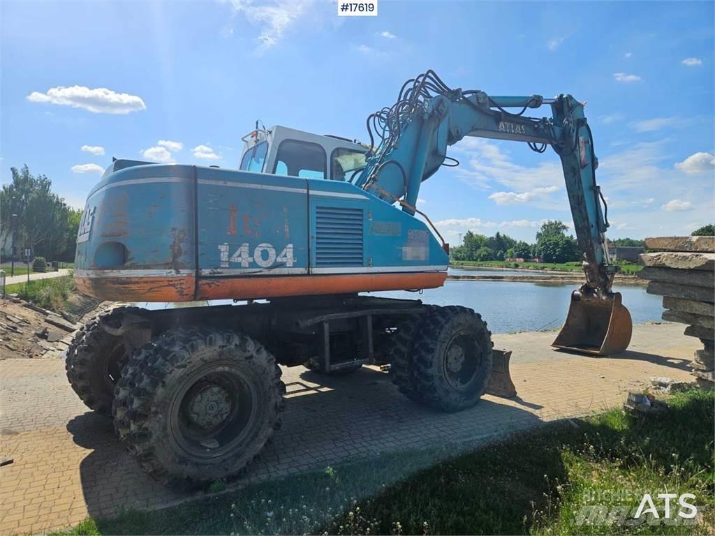 Atlas 1404 Escavadoras de rodas