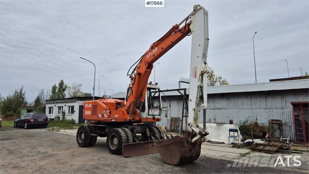 Atlas 1404 Escavadoras de rodas