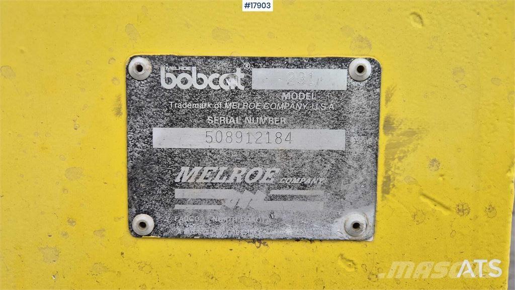 Bobcat 231 Miniescavadeiras