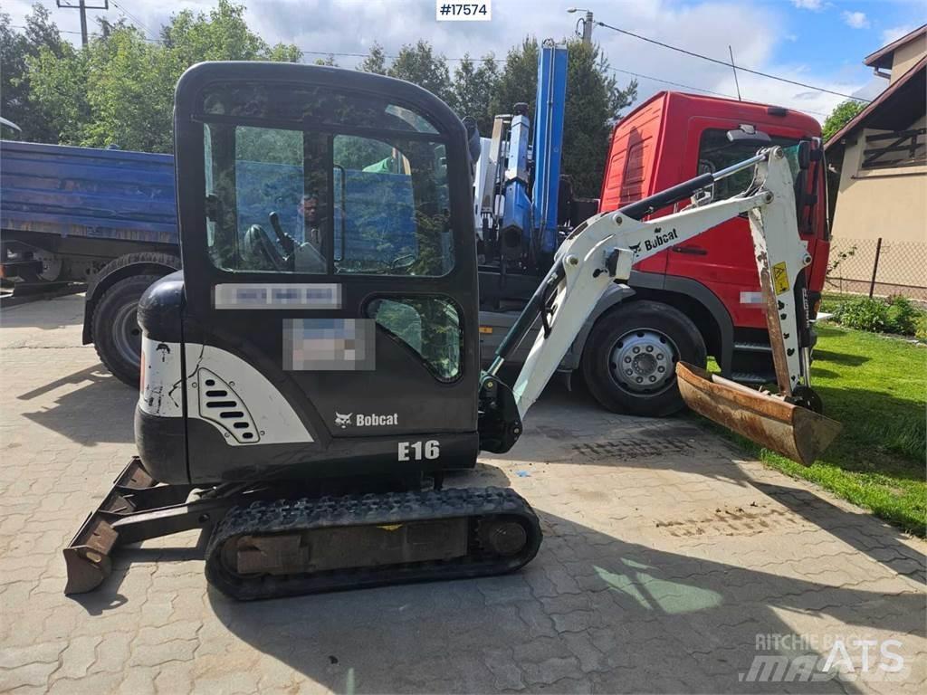 Bobcat E16 Miniescavadeiras