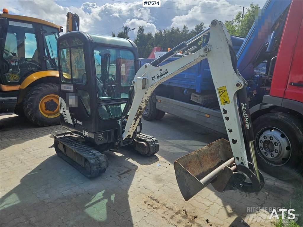 Bobcat E16 Miniescavadeiras