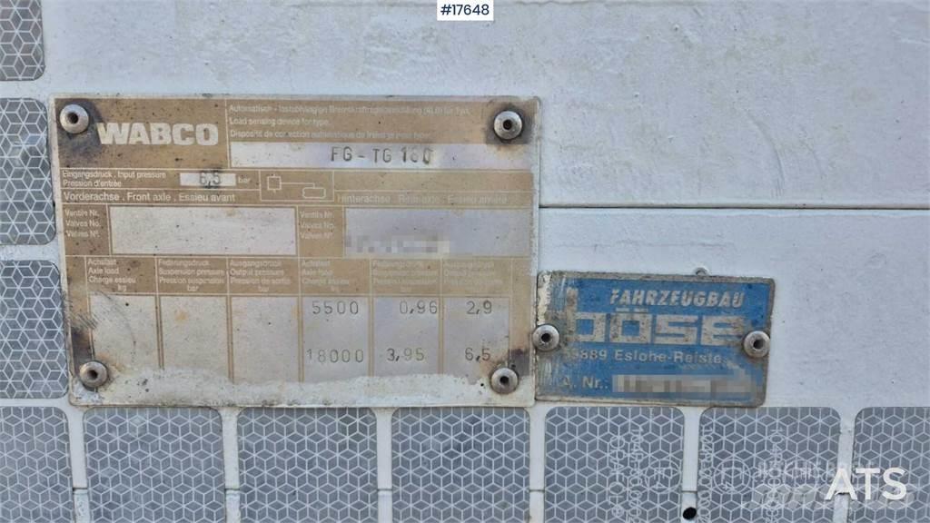 Bunge FG-TG 180 Reboques estrado/caixa aberta