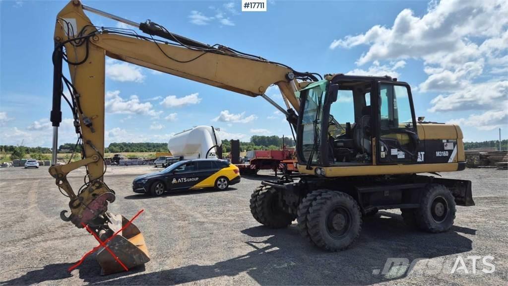 CAT M316D Escavadoras de rodas