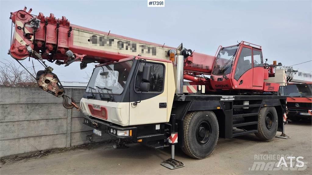 Grove GMK2035 Gruas Todo terreno