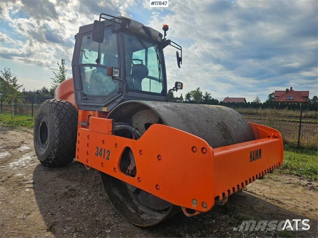 Hamm 3412HT Cilindros Compactadores monocilíndricos