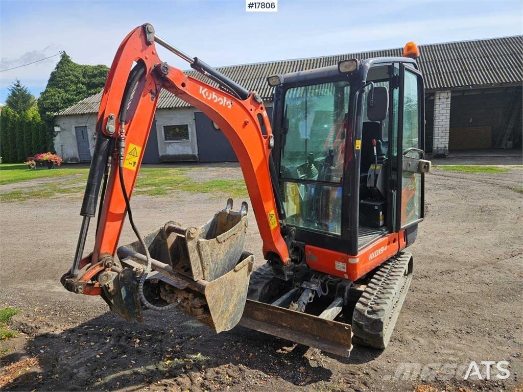 Kubota KX019-4 Miniescavadeiras