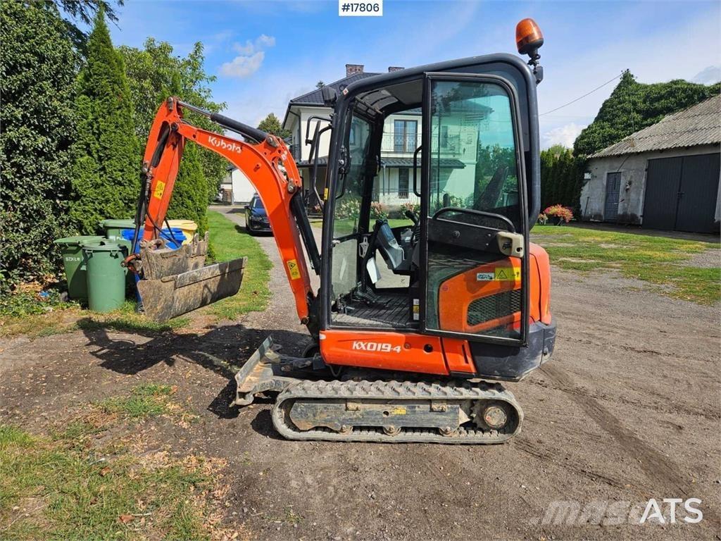 Kubota KX019-4 Miniescavadeiras