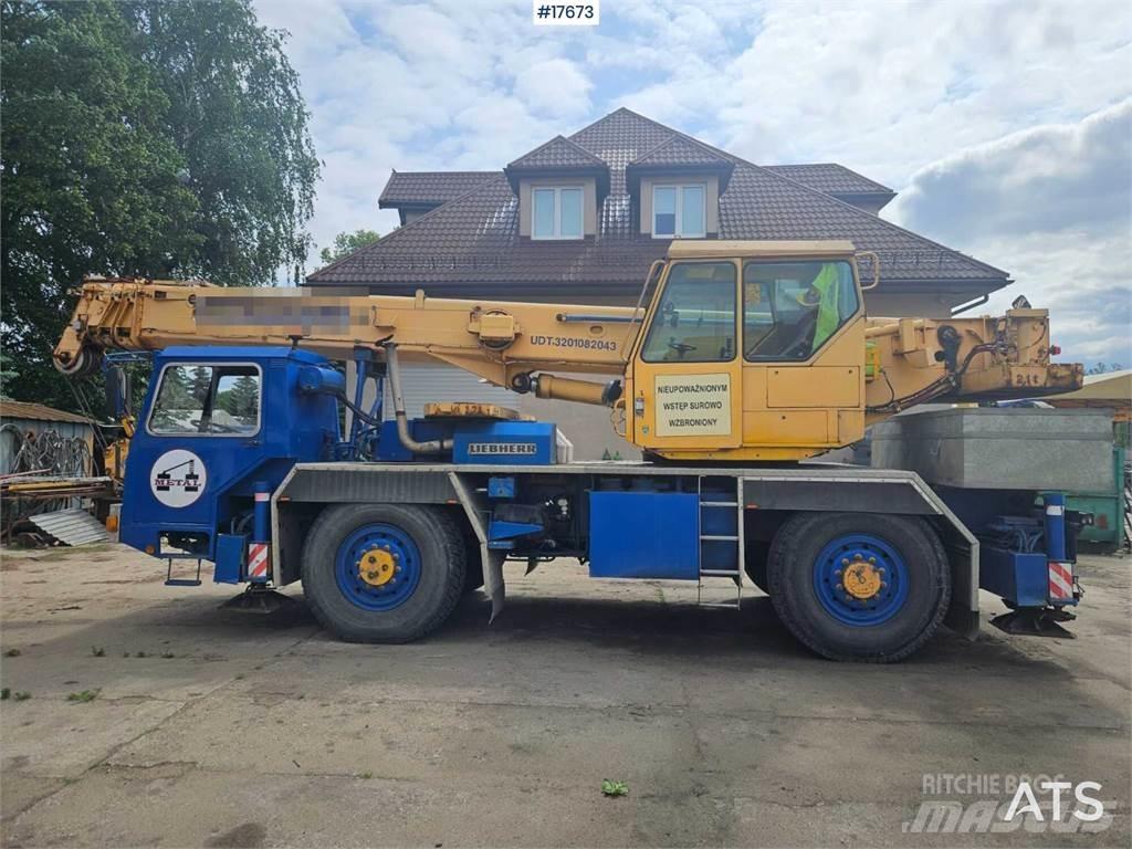 Liebherr LTM 1025 Gruas Todo terreno