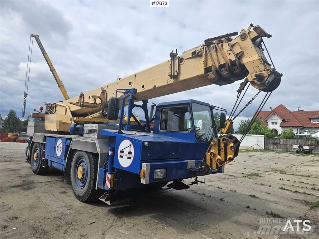 Liebherr LTM 1025 Gruas Todo terreno