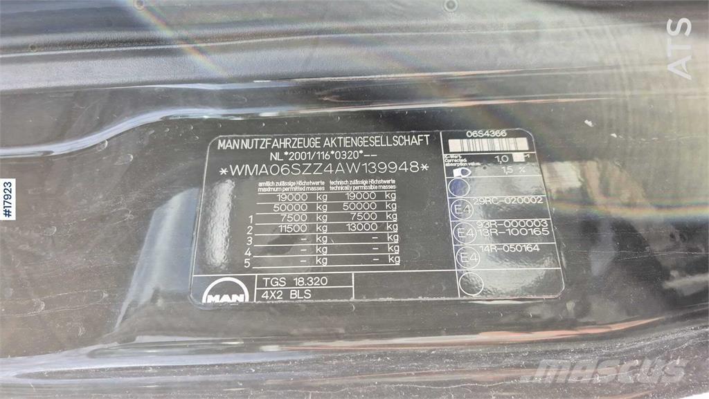 MAN TGS 18.320 Cavalos Mecânicos