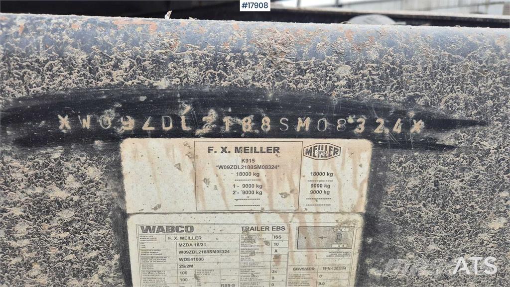 Meiller MZDA 18/21 Reboques basculantes